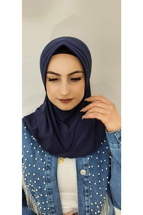 روسری سرمه ای پنبه ای R&S modibone - کد 267166216