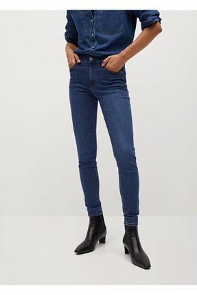 شلوار جین آبی زنانه MANGO - کد 46276097