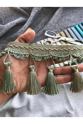 اکسسوری پرده سبز Saççax Exclusive - کد 69870206