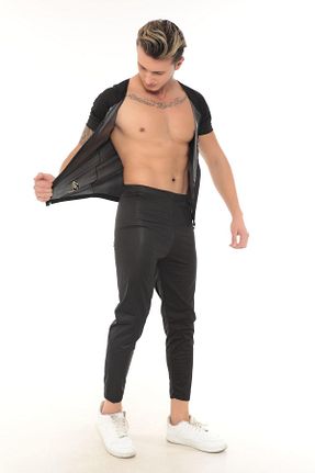 ساق شلواری مشکی زنانه بافتنی SAUNA SUIT - کد 266478601