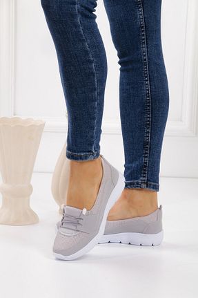 کفش کژوال طوسی زنانه پارچه ای expres moda - کد 266276565