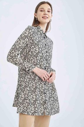 تونیک مشکی زنانه بافتنی Defacto - کد 266744378