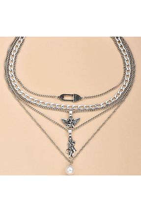 گردنبند جواهر زنانه استیل ضد زنگ Girift Vintage - کد 266896756