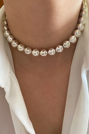 گردنبند جواهر زنانه فلزی Liveyn Design - کد 266702205