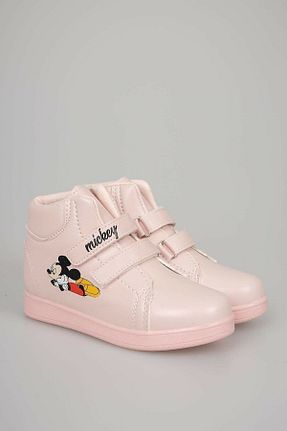 بوت / نیم بوت صورتی بچه گانه پاشنه تخت RUNSTEP - کد 176823899