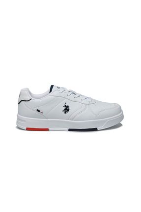 کفش اسنیکر سفید مردانه بند دار U.S. Polo Assn. - کد 266709370