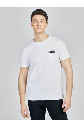 تی شرت سفید مردانه رگولار کد 238495471