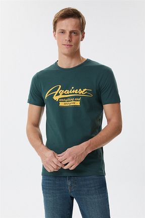 تیشرت سبز مردانه رگولار Lee Cooper - کد 265934678