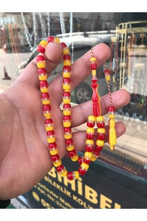 تسبیح قرمز کهربا tesbihad - کد 265977713