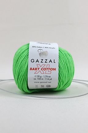 نخ بافندگی سبز Gazzal - کد 266040094