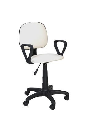 صندلی مطالعه سفید ثابت Genel Markalar - کد 65382283
