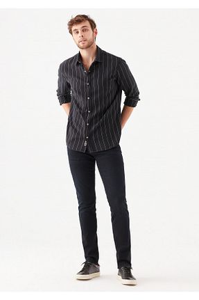 شلوار جین آبی مردانه پاچه تنگ Mavi - کد 51419065