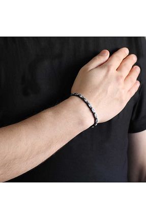 دستبند جواهر نارنجی زنانه سنگ طبیعی Genel Markalar - کد 73726779