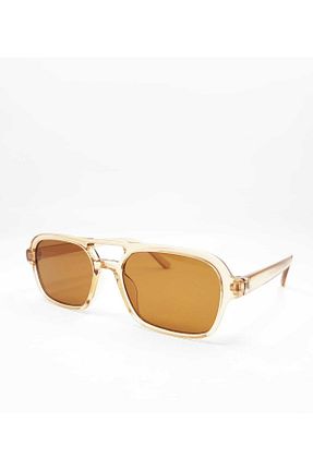 عینک آفتابی قهوه ای زنانه UV400 ESRADA - کد 264139145