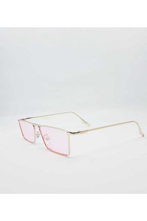 عینک آفتابی طلائی زنانه UV400 ESRADA - کد 266887955