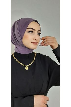 شال بنفش زنانه پنبه ای R&S modibone - کد 266947550