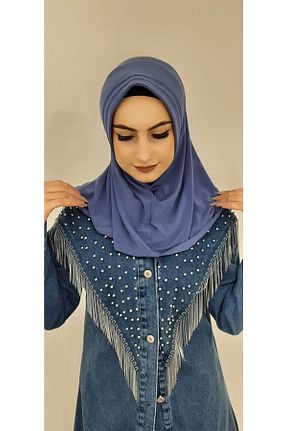 روسری سرمه ای پنبه ای R&S modibone - کد 267165807