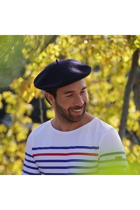 کلاه سرمه ای مردانه پنبه ای Shopiolog - کد 163501819