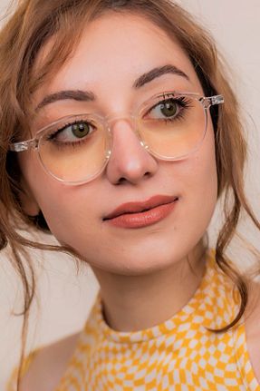 عینک محافظ نور آبی نارنجی زنانه شیشه Red Rook - کد 268071967