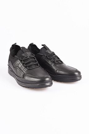 کفش کژوال مشکی مردانه چرم خالص MARCOMEN - کد 268828735