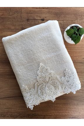 حوله بژ مخمل Çeyiz Bahçesi - کد 268138257