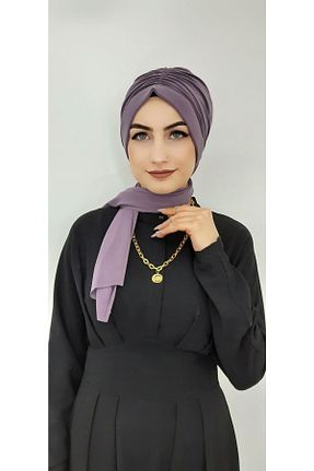 کلاه شنای حجاب بنفش زنانه Genel Markalar - کد 267470280