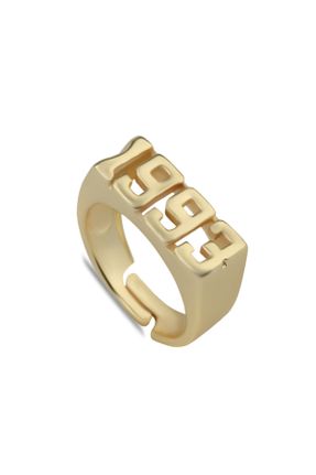 انگشتر جواهر طلائی زنانه کد 266687038