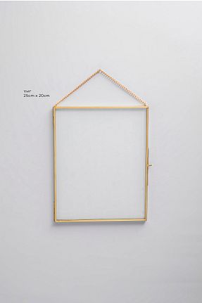 جعبه دکوراتیو طلائی فلزی El Crea Designs - کد 33004181