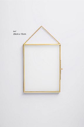 جعبه دکوراتیو طلائی فلزی El Crea Designs - کد 33004178