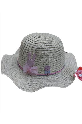 کلاه بژ بچه گانه حصیر Kitti - کد 269624982