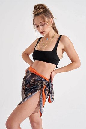 رویه بیکینی سبز زنانه طرح دار Rossa İntimo - کد 99517131