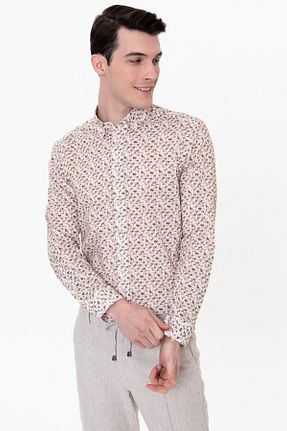 پیراهن سبز مردانه رگولار Pierre Cardin - کد 268612907