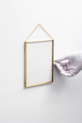 جعبه دکوراتیو طلائی فلزی El Crea Designs - کد 33004178