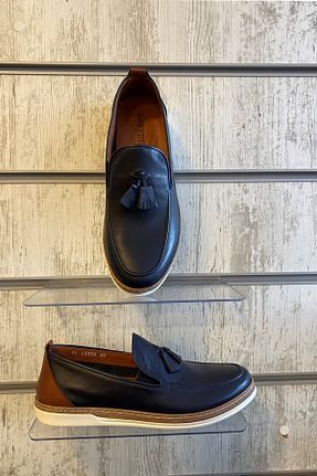 کفش کژوال سرمه ای مردانه پاشنه کوتاه (1 - 4 سانتی متر) Greyder - کد 269612272