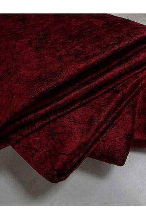 کاور مبل زرشکی مخمل vera home collectıon - کد 270278687
