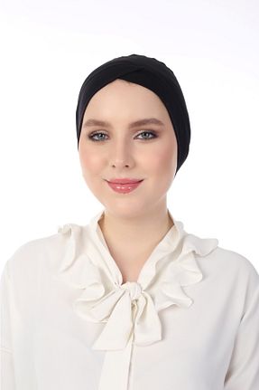 کلاه شنای حجاب مشکی زنانه Meralce - کد 270631161