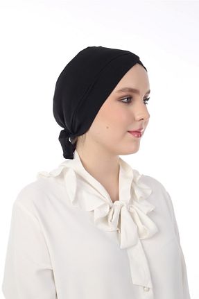 کلاه شنای حجاب مشکی زنانه Meralce - کد 270631161