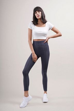 ساق شلواری طوسی زنانه بافتنی GABRİA - کد 270348033