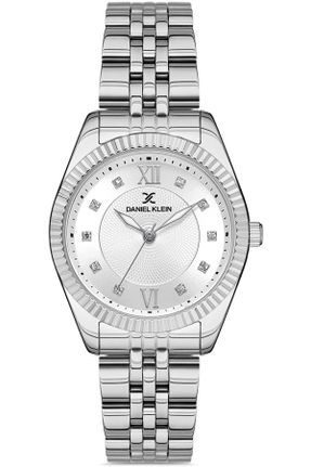 ساعت مچی سفید زنانه فولاد ( استیل ) تقویم کد 270044144