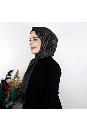شال مشکی زنانه پلی استر Aker - کد 270348141