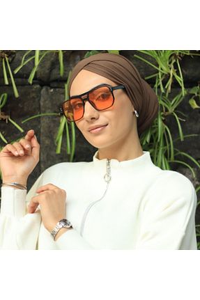 عینک آفتابی نارنجی زنانه UV400 LOOKUP - کد 261021777