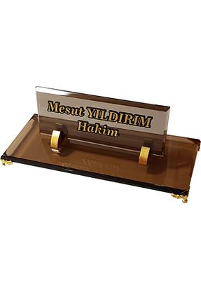 نظم دهنده رو میزی طلائی MERTKRİSTAL - کد 271596325