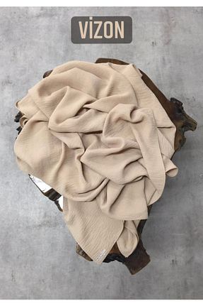شال قهوه ای زنانه جاز İPEKSCARF - کد 272179321