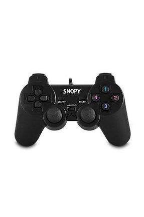 دسته بازی و جوی استیک کنسول مشکی Snopy - کد 2437228