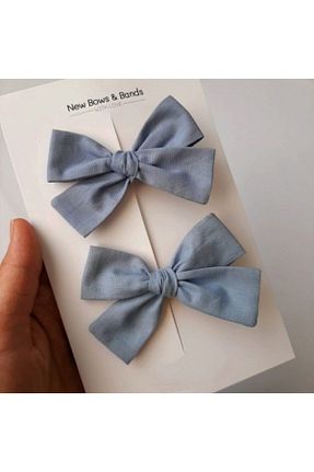 گیره سر آبی بچه گانه NEW BOWS BANDS - کد 87510937