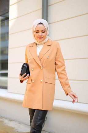 کت قهوه ای زنانه Blazer esmaboutique - کد 273154609