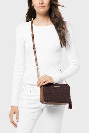 کیف دوشی قهوه ای زنانه Michael Kors - کد 272613479