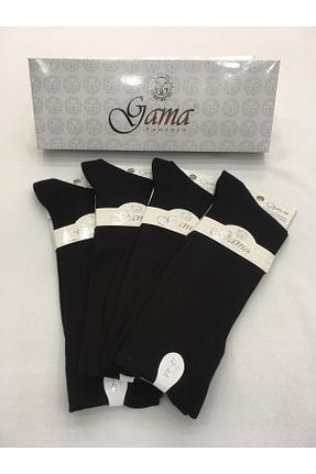 جوراب مشکی مردانه %100 پنبه Gama Çorap - کد 273406304