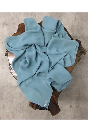 شال فیروزه ای زنانه جاز İPEKSCARF - کد 274011105