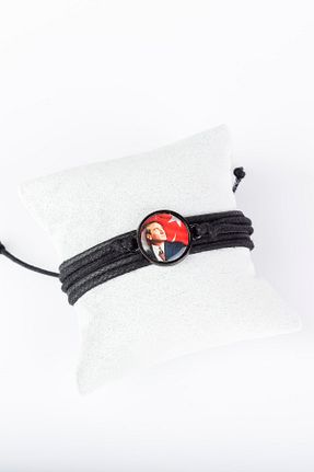 دستبند جواهر مشکی زنانه SOKAKTA BİLEKLİK - کد 273879505